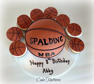 Basketball Cake - Cake by Donna Tokazowski- Cake Hatteras, Martinsburg WV