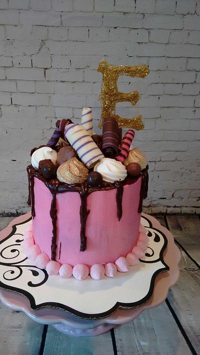 My Dripping Chocolate cake - Cake by TooTTiFruiTTi