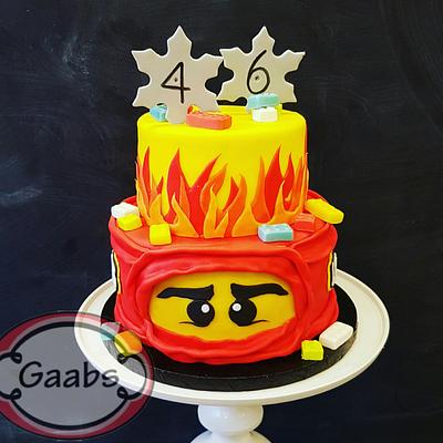 Lego ninjago  - Cake by Gaabs