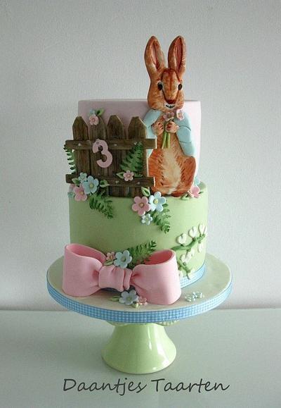 Peter Rabbit - Cake by Daantje