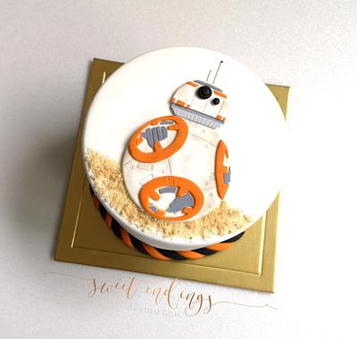 BB-8  - Cake by Lulu Goh