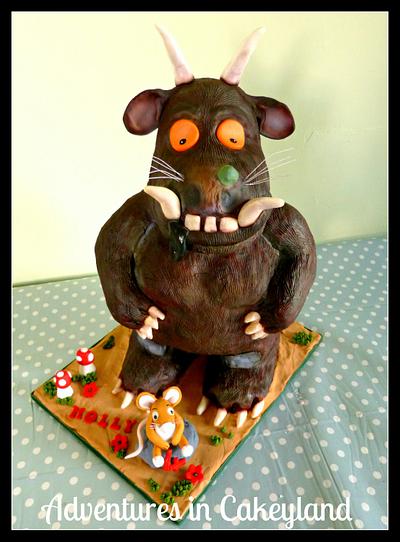 Gruffalo - Cake by Adventures in Cakeyland