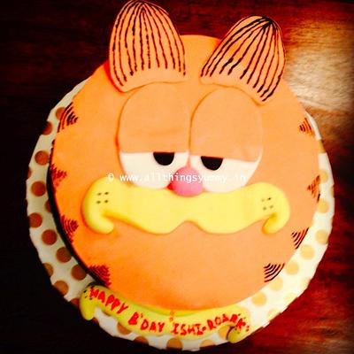 Garfield cake - Cake by All Things Yummy