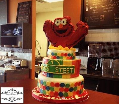 Elmo Cake - Cake by Sugar Bake Boutique