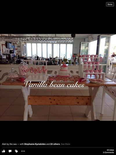Ballerina candy table - Cake by Vanilla bean cakes Cyprus
