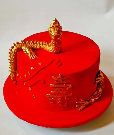 Chinese Dragon  - Cake by Piece O'Cake 