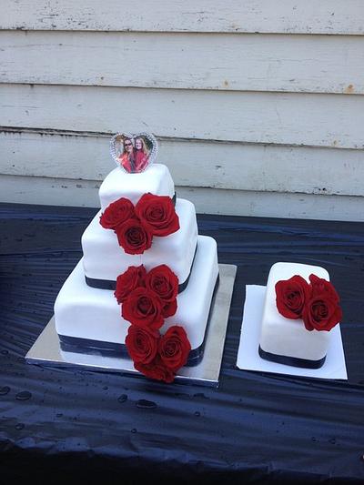 wedding - Cake by Julia Dixon