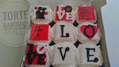 LOVE cupcakes - Cake by Torte Amela