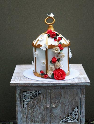 Bird Cage - Cake by LadySucre