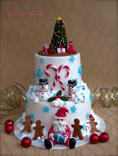 Christmas cake - Cake by Veronica22