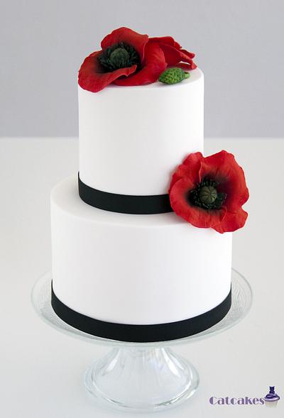 Poppy cake - Cake by Catcakes