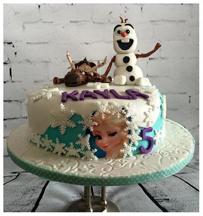 Yet Another Frozen creation! - Cake by Sugar Junkie
