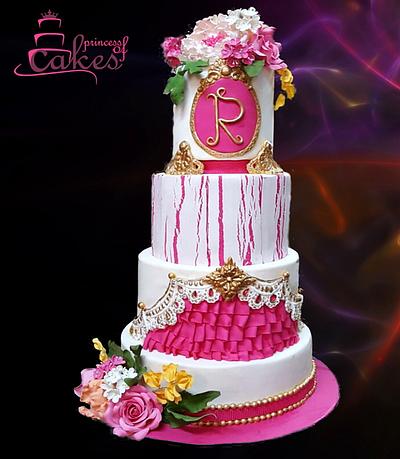 wedding cake  - Cake by Rania Ahmad Yassen