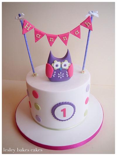 Twit-too cute - Cake by lesleybakescakes