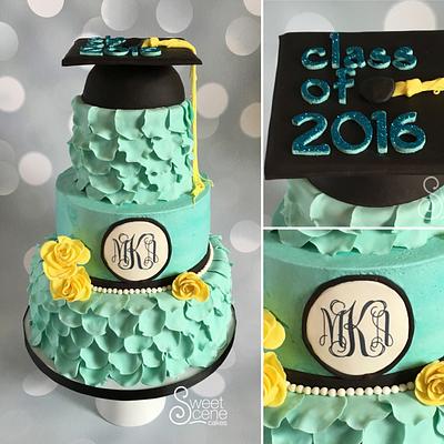 A Southern Graduation - Cake by Sweet Scene Cakes