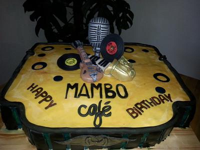 1. Anniversary Mambo Café Zurich - Cake by Weys Cakes