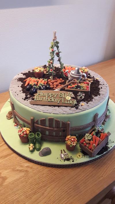 Allotment Cake - Cake by Cutabovecakes