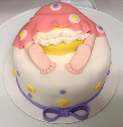 Baby Bottom Cake - Cake by Diana's Cake Galore