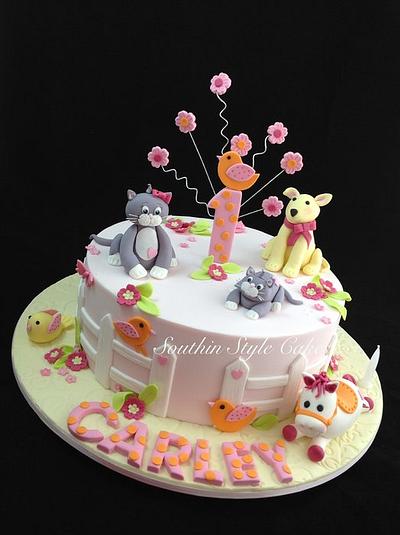 1st Birthday Cake - Cake by Southin Style Cakes
