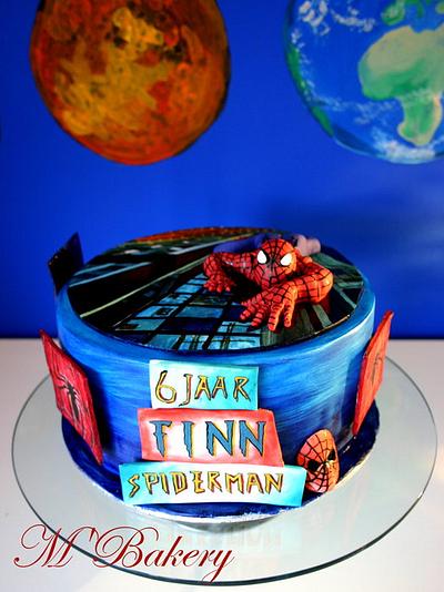 Spiderman - Cake by M's Bakery