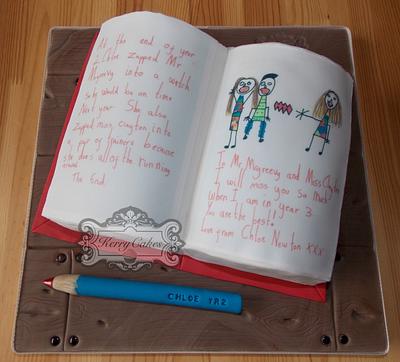 Thank you teacher - Cake by kerrycakesnewcastle