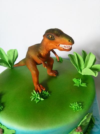 T-Rex - Cake by Mihaela