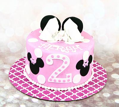 Minnie Mouse cake - Cake by soods