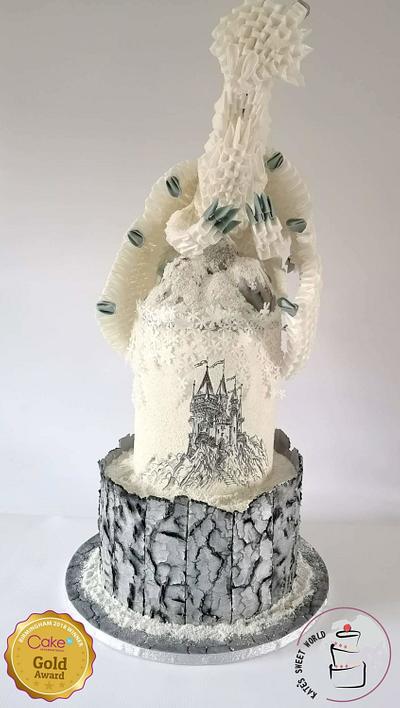 Winter Dragon - Cake by Katarzyna Rarok