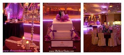 Square wedding cake - Cake by thesweettastes