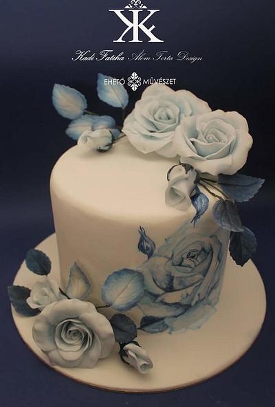 Elegance for birthday - Cake by Fatiha Kadi