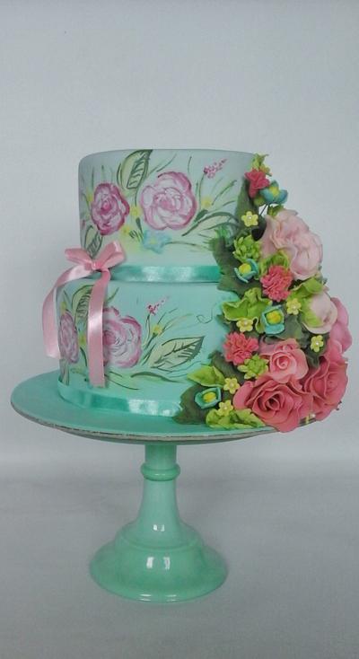 Birthday  cake  - Cake by Daria