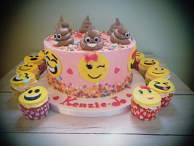 Emoji cake  - Cake by Tanya