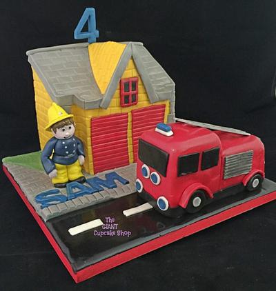 Fireman Sam - Cake by Amelia Rose Cake Studio