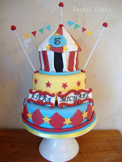 Circus cake - Cake by PastelCakes