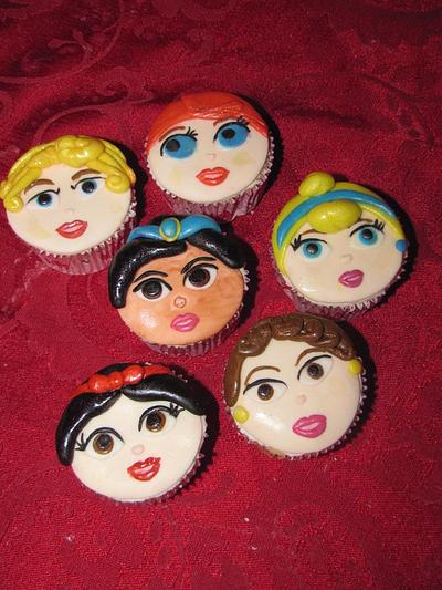 Disney Princess Cupcakes - Cake by Tiffany Palmer