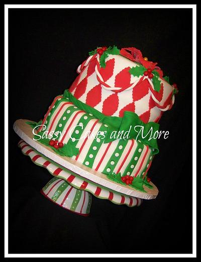 CHRISTMAS CAKE - Cake by SassyCakesandMore