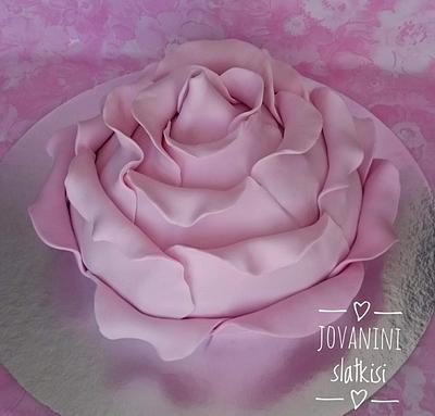 Rose cake - Cake by Jovaninislatkisi