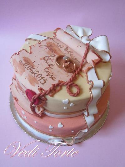 Just married - Cake by Vedi torte