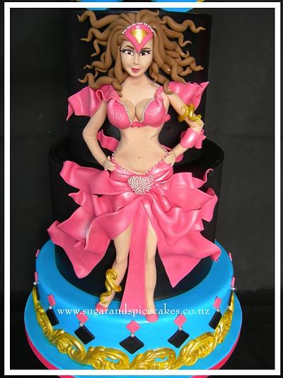 Venus - Goddess of the Carnival (Sugar Carnival Collab) - Cake by Mel_SugarandSpiceCakes