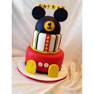 Oh Mickey - Cake by The Sweet Duchess 