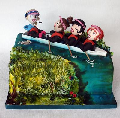 Row your boat - Cake by Niamh Geraghty, Perfectionist Confectionist