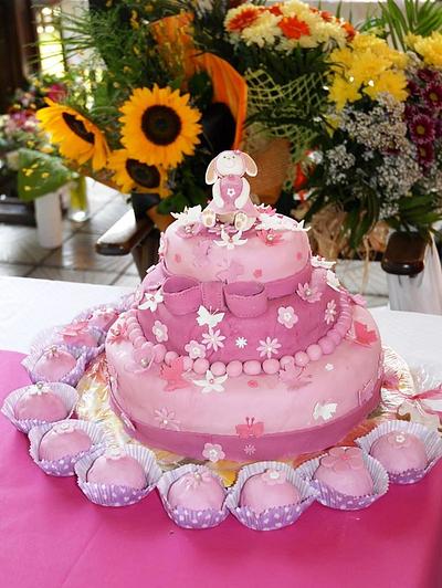 "Tale Pink ' - Cake by Delyana