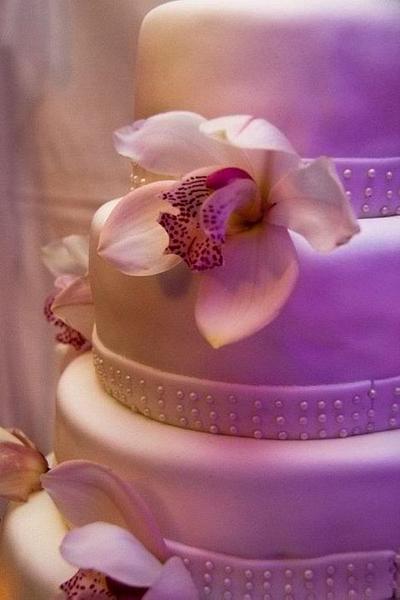 Sneak peek of wedding Cake - Cake by Joyce Marcellus