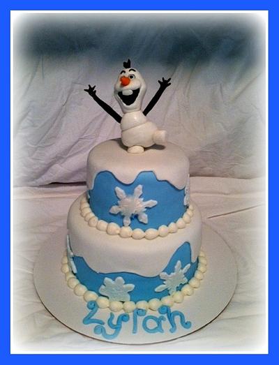 Disney Frozen Olaf Cake - Cake by Angel Rushing