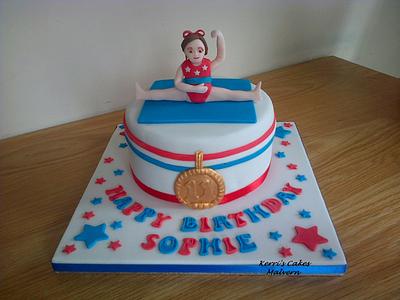 Gymnast - Cake by Kerri's Cakes