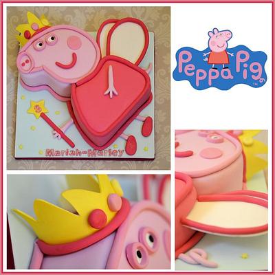 Peppa Pig Fairy Princess Cake - Cake by Farida Hagi
