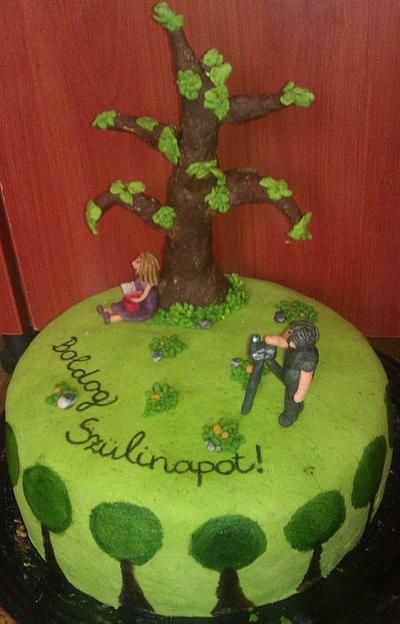The old tree cake - Cake by Papp Kata Nóra