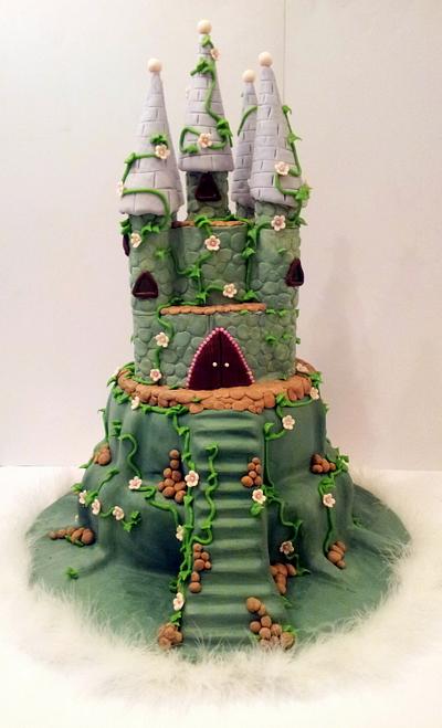 Princess castle cake - Cake by Sarah Poole