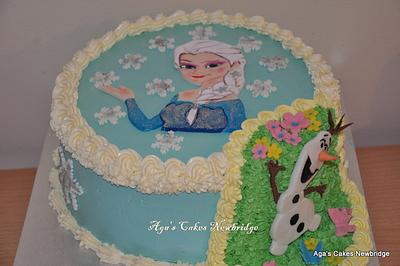 Elsa - Cake by Agnieszka