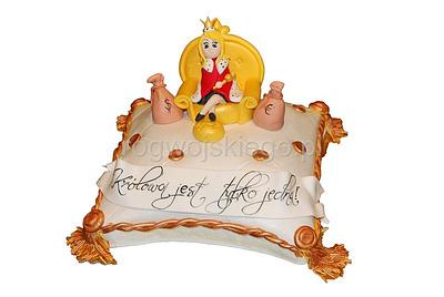 Princess cake :) - Cake by Edyta rogwojskiego.pl